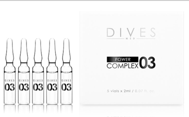 DIVES Med POWER Complex 03  LIFTING AMPOULES WITH ANTI-WRINKLE COMPLEX