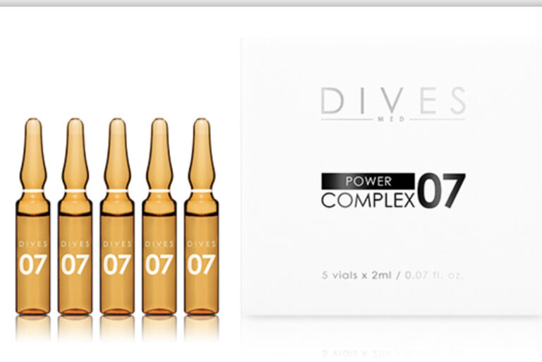 DIVES Med POWER Complex 07  ILLUMINATING AMPOULES WITH A SMOOTHING EFFECT
