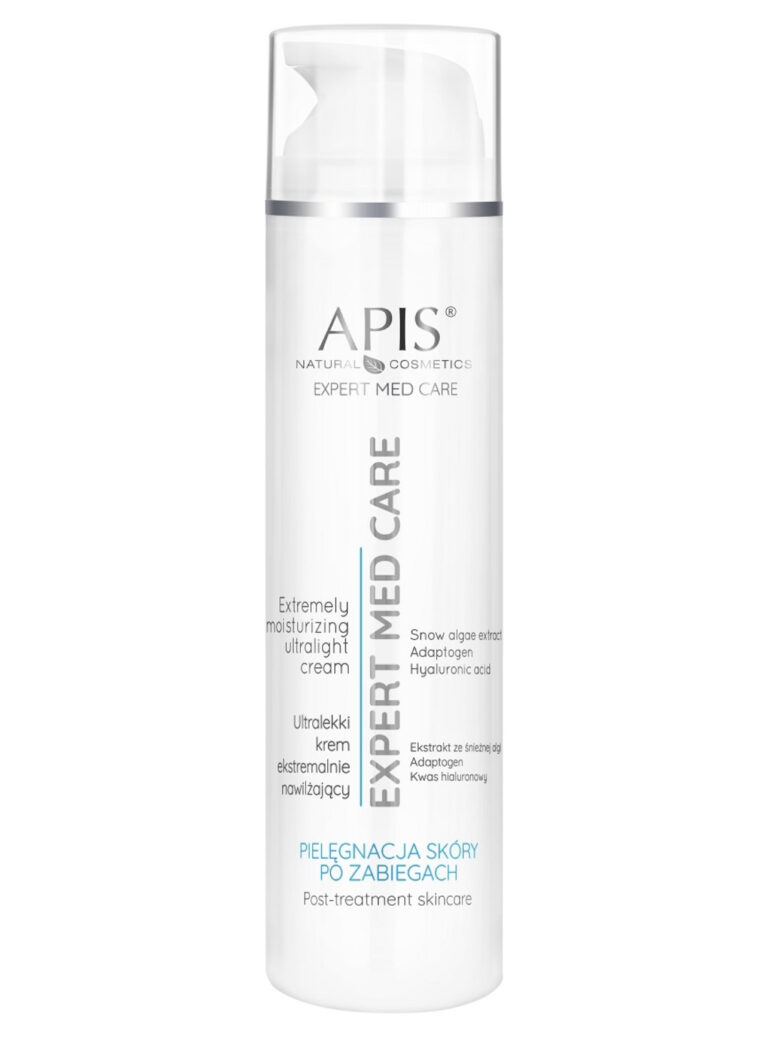 APIS Expert Med Care Extremely Moisturizing Ultralight Cream With Snow Algae Extract And Hyaluronic Acid 200ml