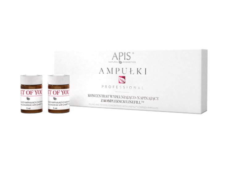 APIS Professional Filling Tensing Concentrate Ampoules with Linefill Complex 5 x 5 ml