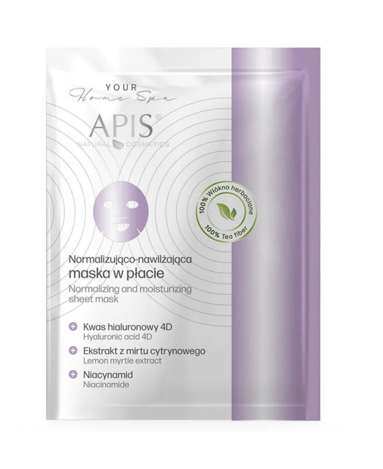 APIS Normalizing And Moisturising Sheet Mask With Hyaluronic Acid And Niacinamide