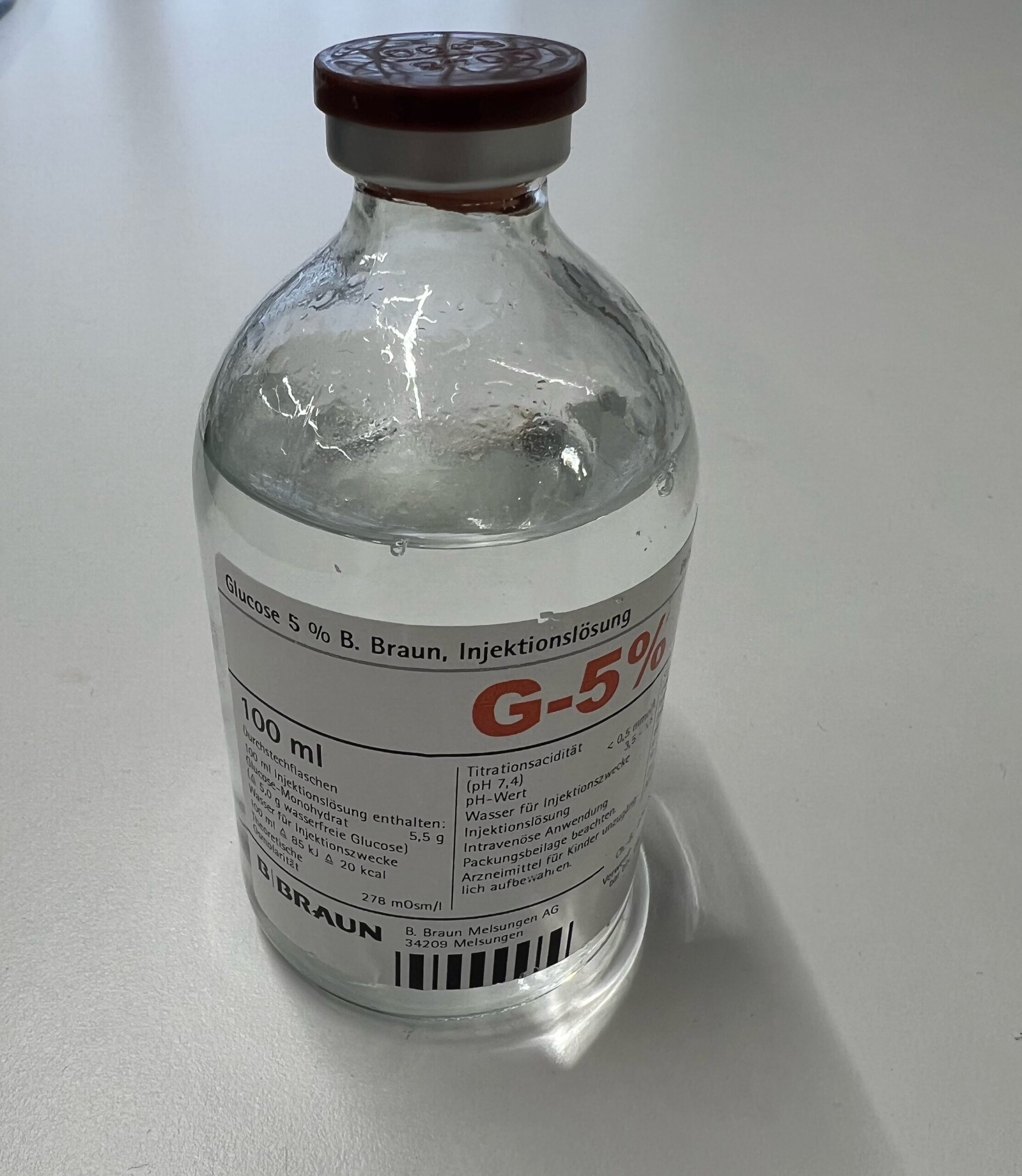 Glucose -5% 100ml