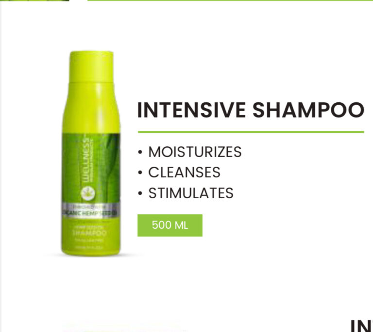 WELLNESS PREMIUM PRODUCTS Shampoo 500ml INTENSIVE COLLECTION SHAMPOO