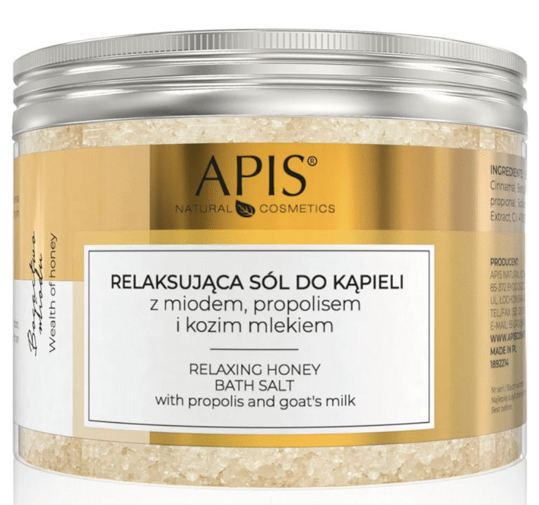 Apis Relaxing Bath Salt with Honey and Turmeric for All Skin Types 650g