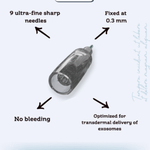 NF 9MP   0.33 mm depth  - Microprickling Treatment - rosacea , sensitive skin ( SINGLE CARTRIDGE )
