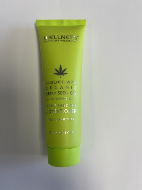 WELLNESS ORGANIC Hemp Seed Oil Conditioner  90ml    for all hair types