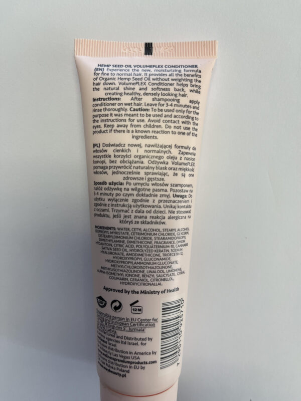 WELLNESS HEMP SEED OIL for fine hair VOLUMEPLEX CONDITIONER  90ml - Image 2