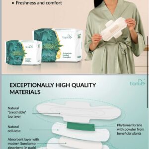 Artemisia Herbal Complex Ultra-Thin Hygiene Pads, 8 pcs