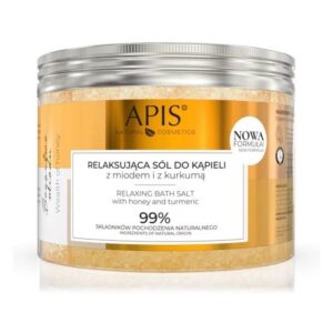 Apis Relaxing Bath Salt with Honey and Turmeric for all Skin Types 650g (exp. date: 05/12/26)